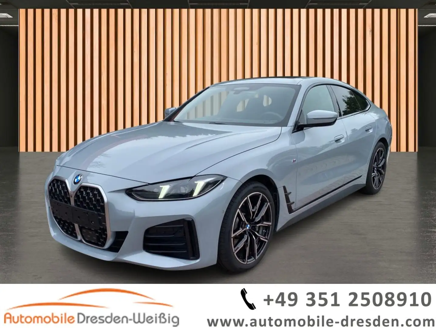 BMW 430 i xDrive M Sport*HeadUp*Glasdach* Сірий - 1