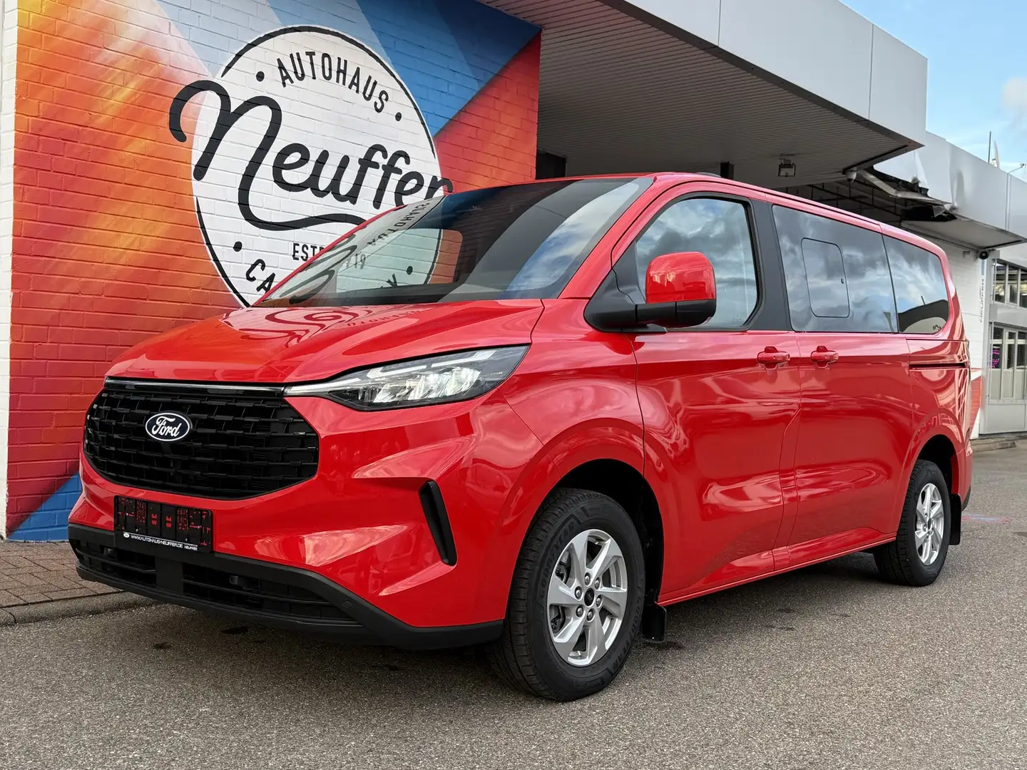 Ford Tourneo Custom 320 L1 Trend/Automatik/ACC/AHK Rot - 1
