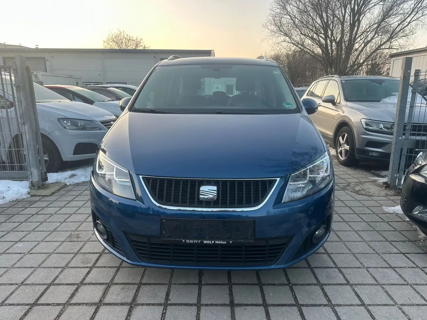 SEAT Alhambra Style 2,0 Tdi Xenon,Navi, Blau - 2