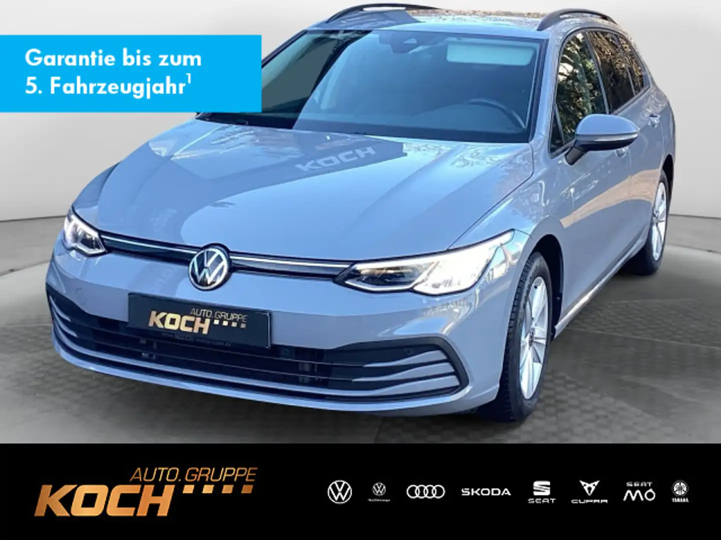 Volkswagen Golf Variant Golf VIII Variant 2.0TDI Life DSG Navi LED AHK Grau - 1