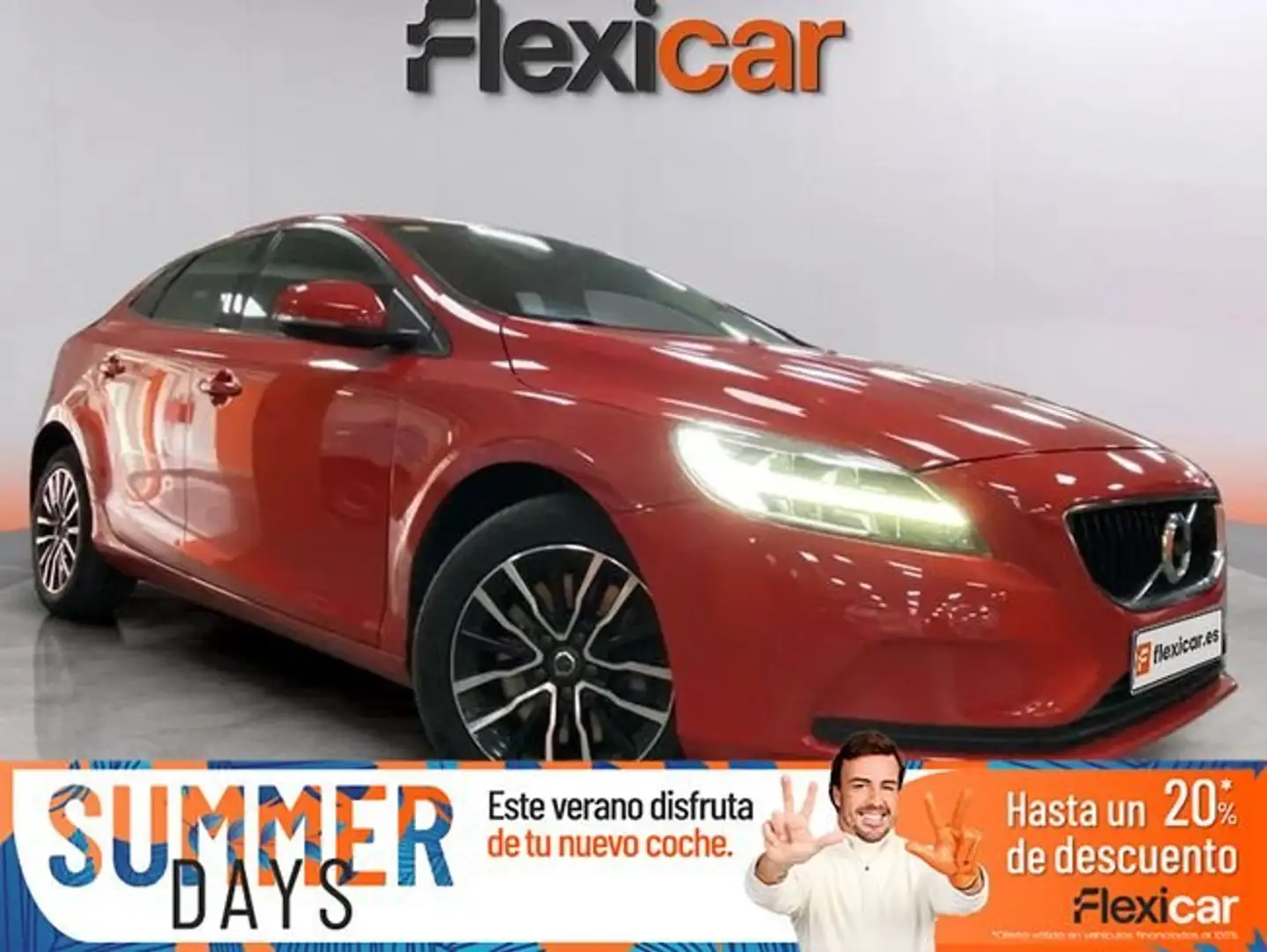 Volvo V40 2.0+D3 Piros - 1