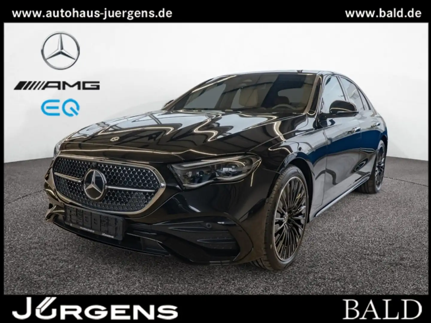 Mercedes-Benz E 220 d AMG-Sport/Super/Pano/Night/Distr/20' Siyah - 1