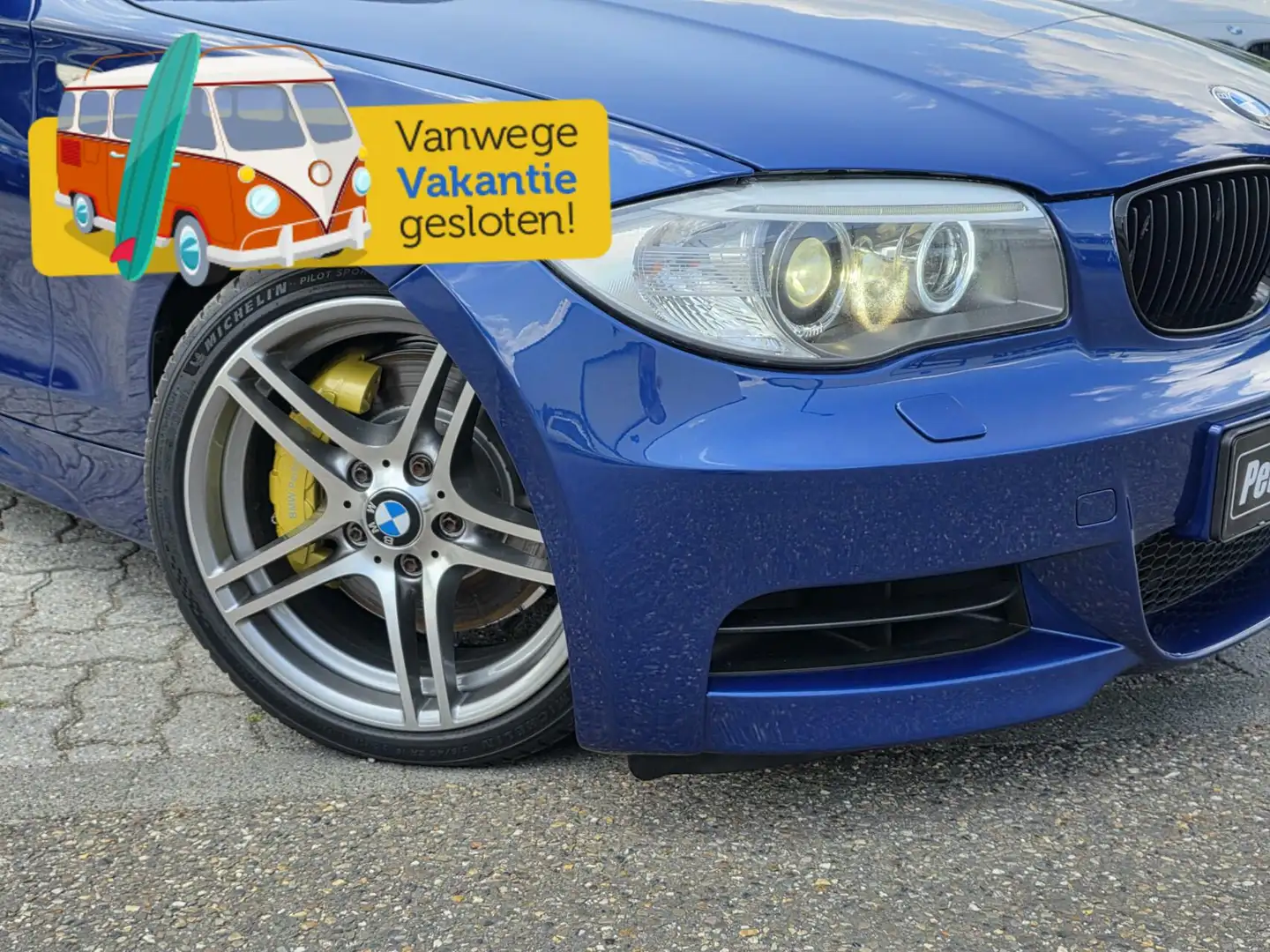 BMW 135 1-serie Coupé 135i DKG High Executive M-Perf|H&K|N Bleu - 2