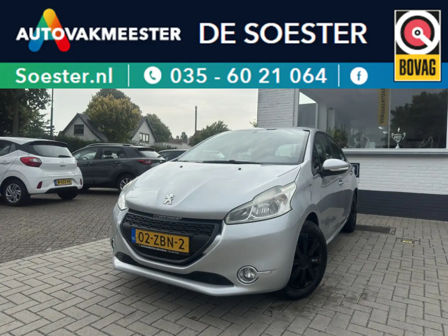 Peugeot 208 1.2|DISTRI. VERVANGEN IN 2025|AIRCO|NIEUW APK|RIJK Grau - 1
