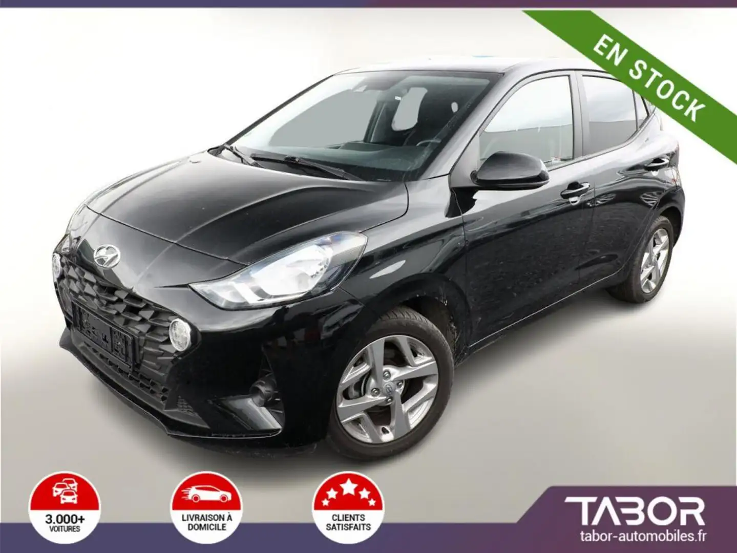 Hyundai i10 1.0 67 Aut. Trend radars CarPlay Noir - 1