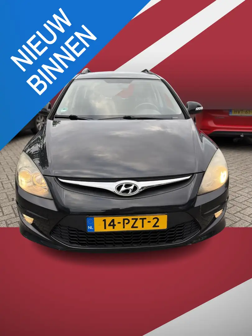 Hyundai i30 CW 1.6i i-Motion 6 MAANDEN GARANTIE Zwart - 1
