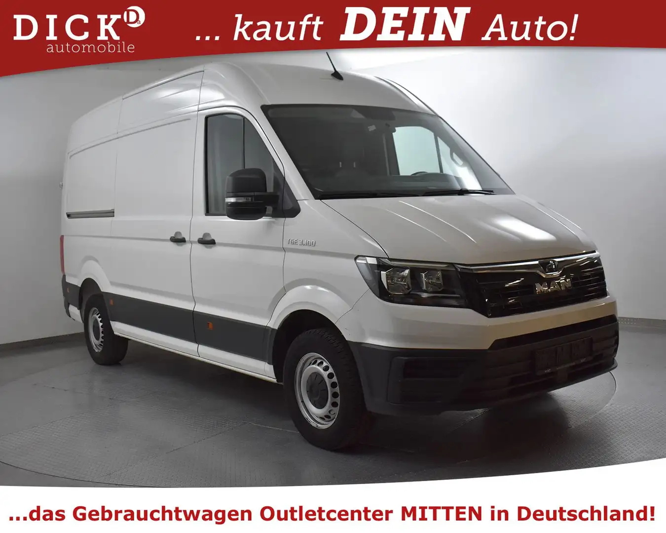 MAN TGE 3.100 L2H2 KLIMA+NAVI+KAMERA+APPLE+DAB+AHK Weiß - 2