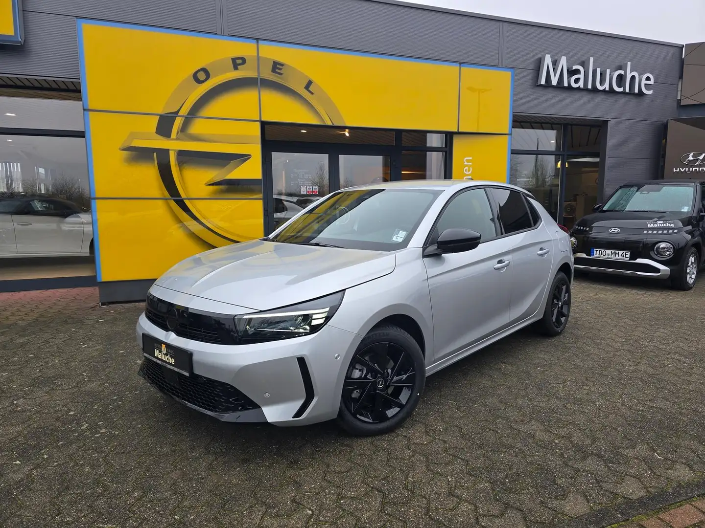 Opel Corsa GS 100PS +Navi+Allwetter+Kamera+LED+ Argent - 2