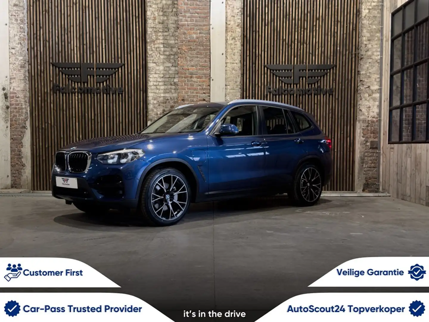 BMW X3 xDrive30e*PHEV*WIFI*DAB*KEYLESS*NAVI PRO* Blue - 1