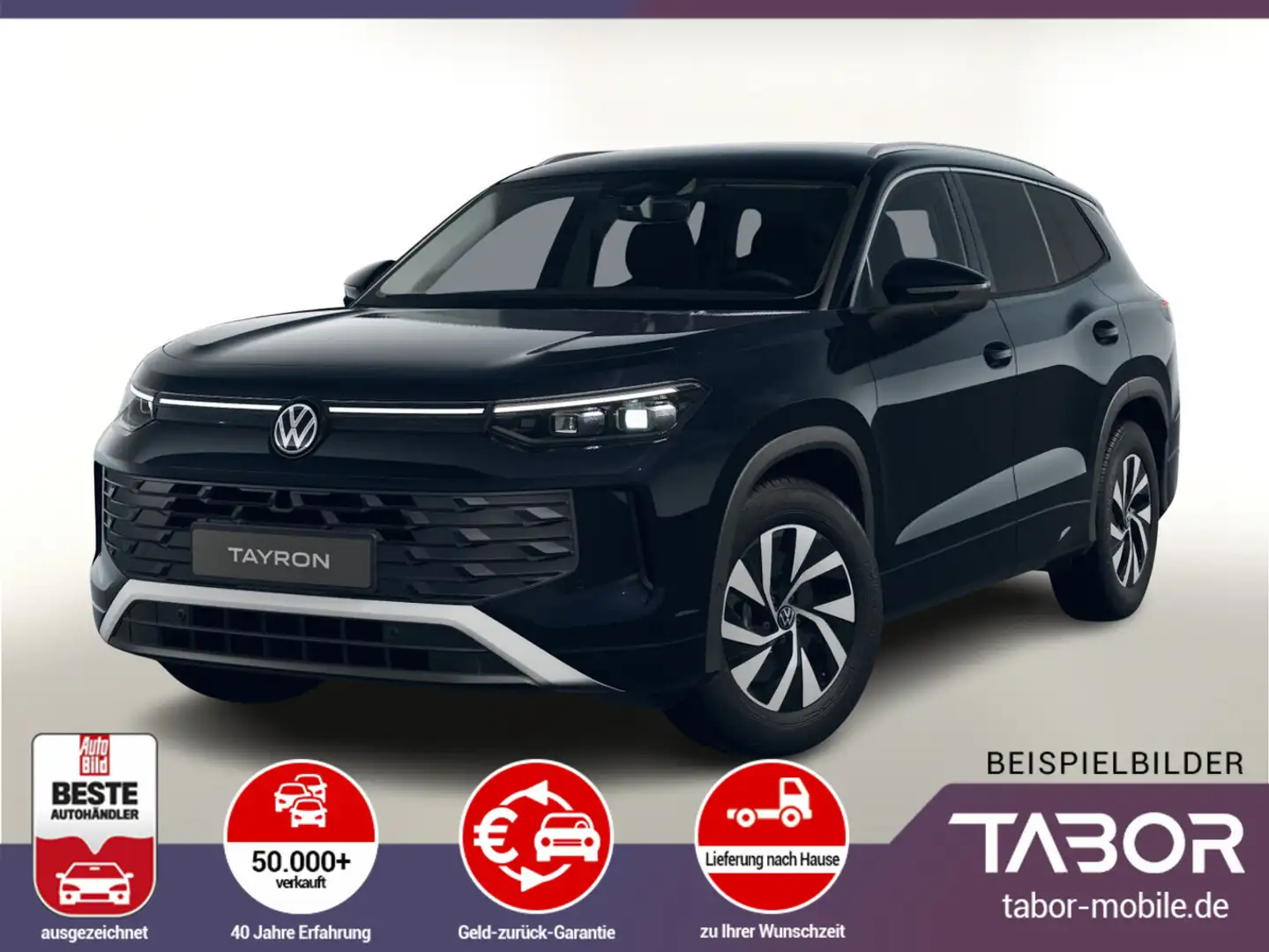 Volkswagen Tayron 2.0 TDI 150 DSG LED+ Keyl eHK ParkAs SHZ Schwarz - 1