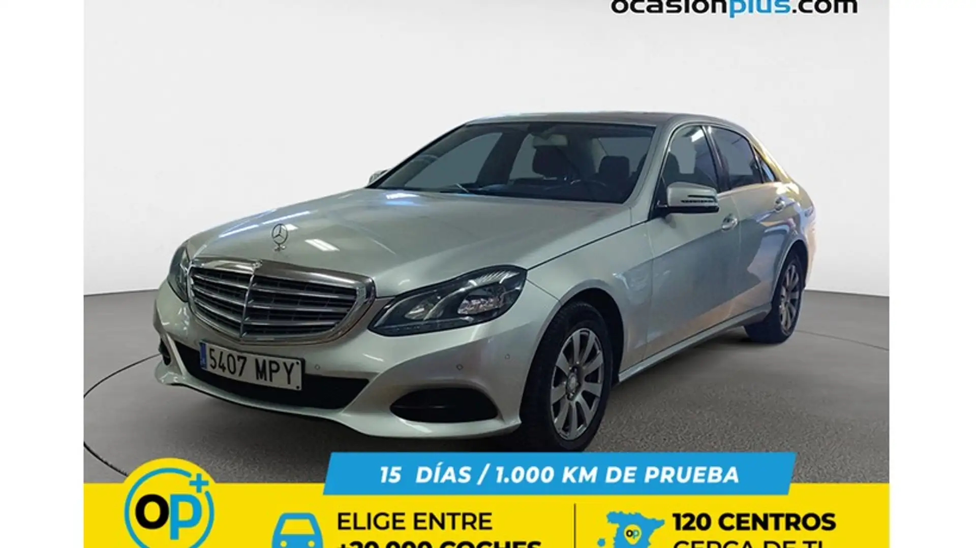 Mercedes-Benz E 200 BT Plateado - 1