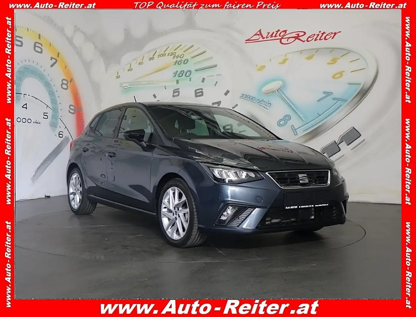 SEAT Ibiza 1,0 EcoTSI FR *ACC. LED, CARPLAY* Grau - 1
