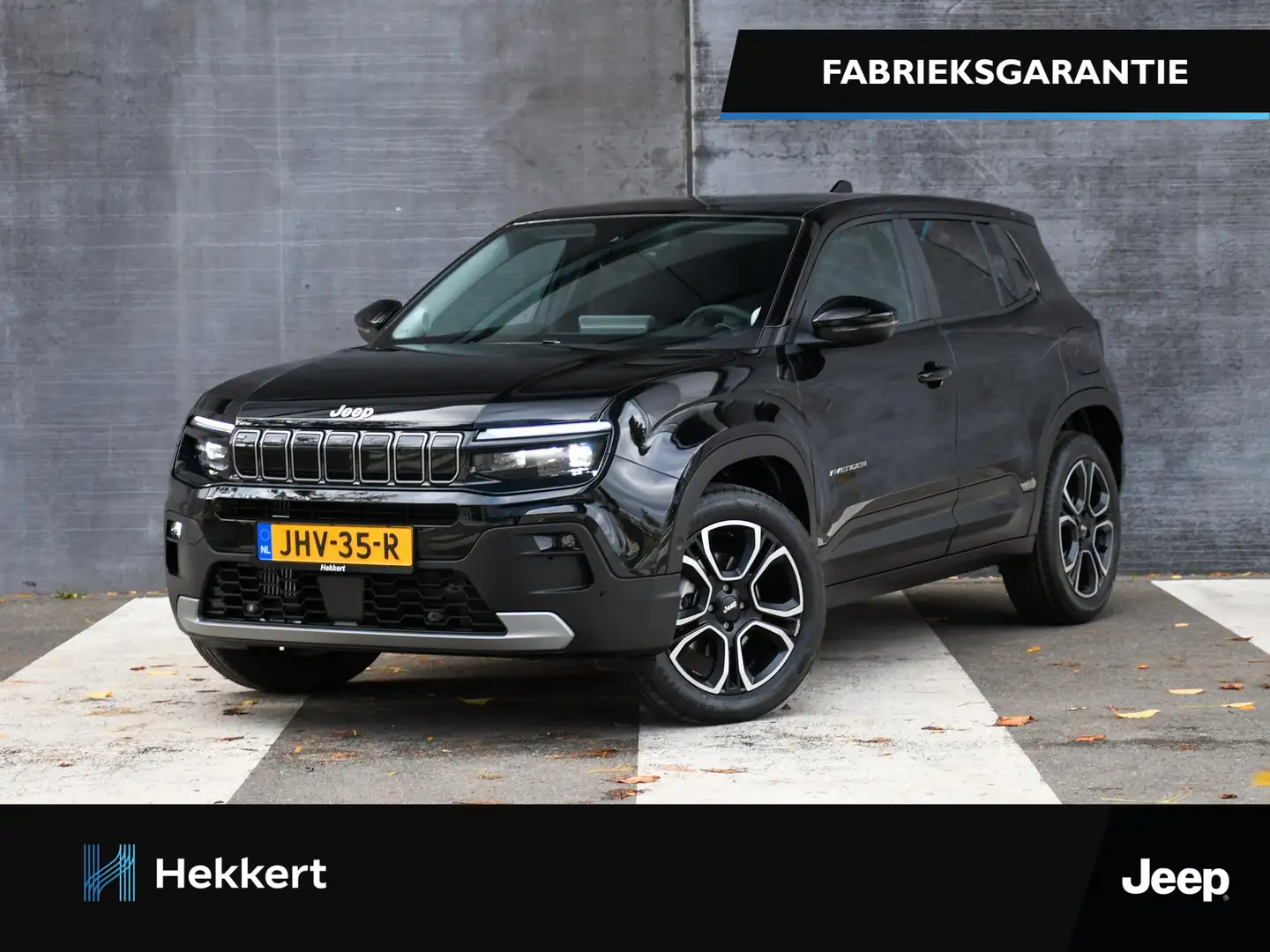 Jeep Avenger Summit 1.2 e-Hybrid 110pk Automaat SCHUIF-DAK | JB Zwart - 1