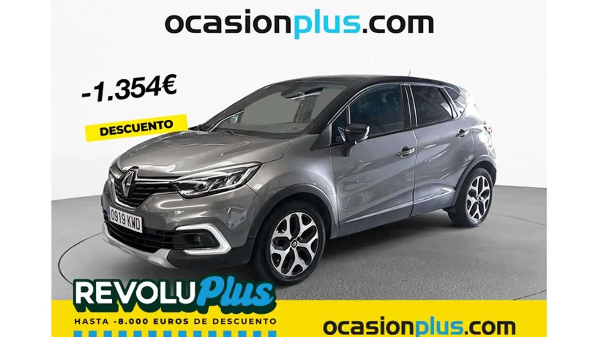 Renault Captur 1.5dCi Energy Zen EDC 66kW Gris - 1