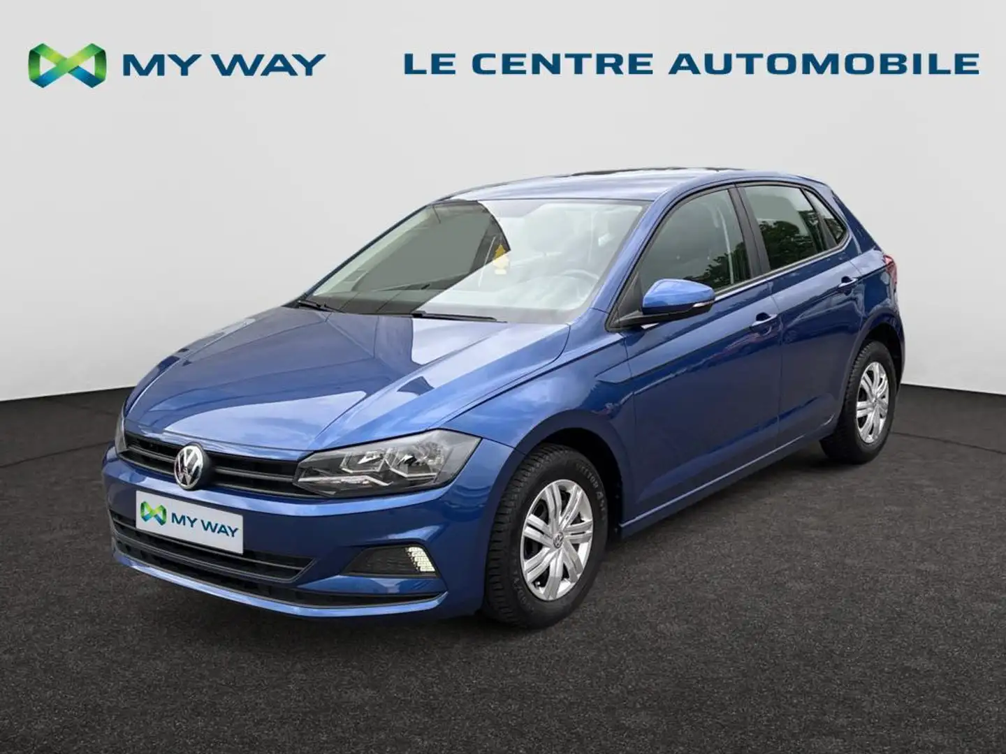 Volkswagen Polo Polo Trendline 1.0 59 kW (80 ch) 5 vitesses manuel Blauw - 1
