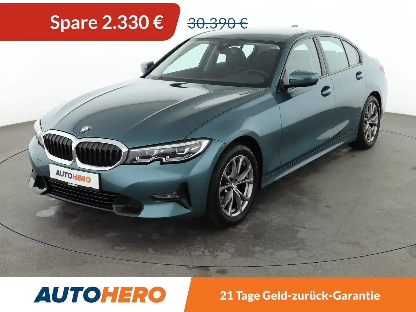 BMW 320 320i Sport Line Aut.*NAVI*LED*PLA*CAM*TEMPO* Blue - 1