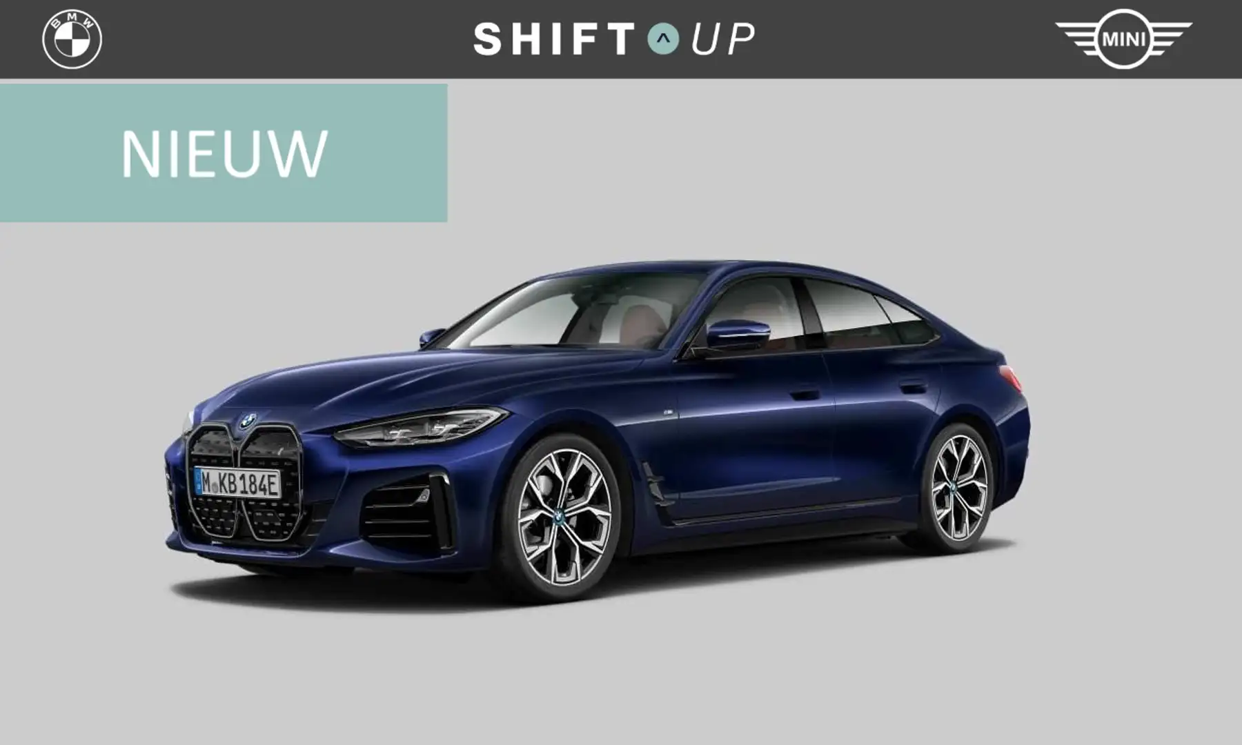 BMW i4 eDrive40 M-Sport | Schuifdak | CoPilot | Head Up | Blau - 1