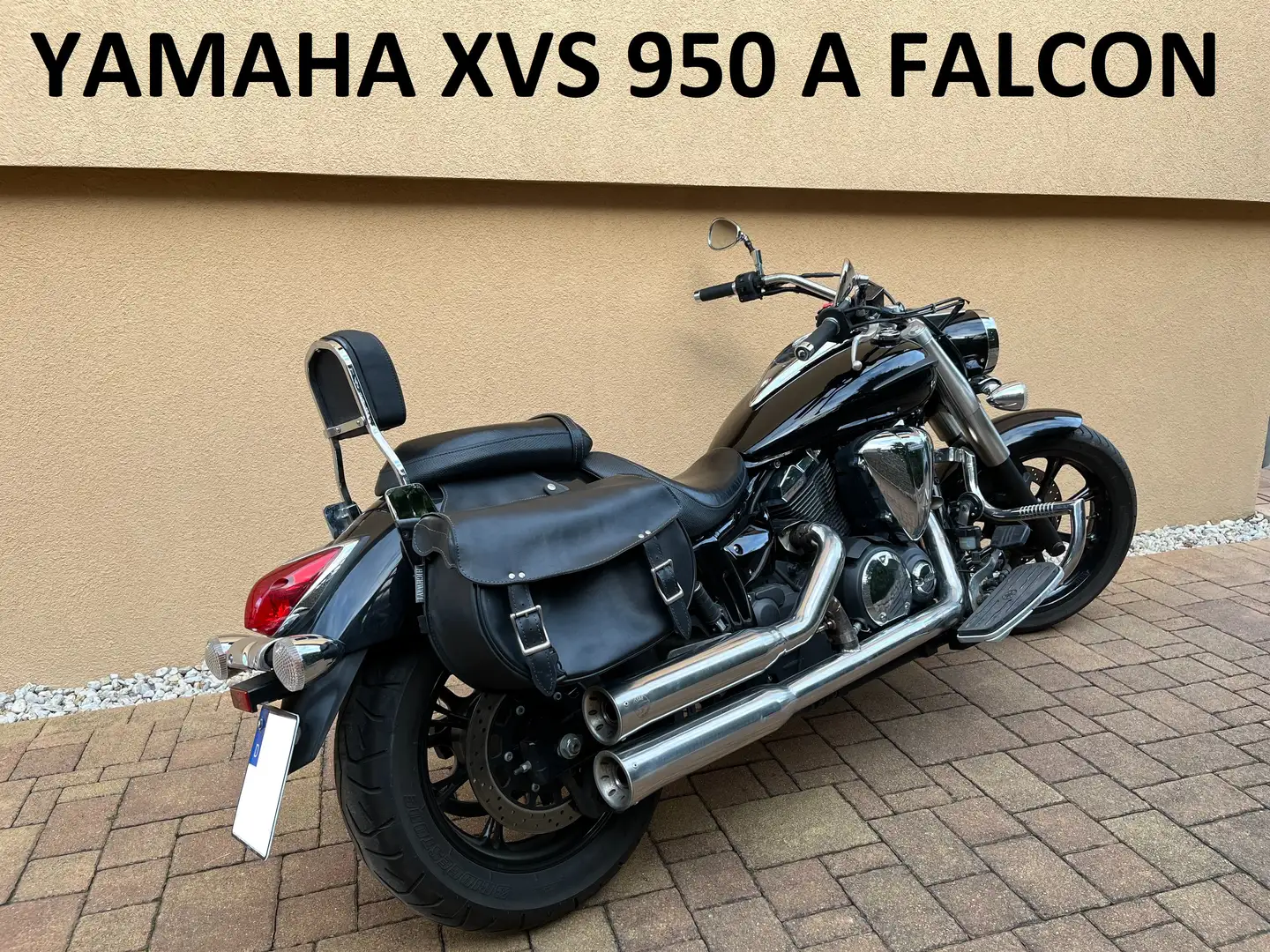 Yamaha XVS 950 Midnight Star mit Falcon Auspuff und EXTRAS Czarny - 2