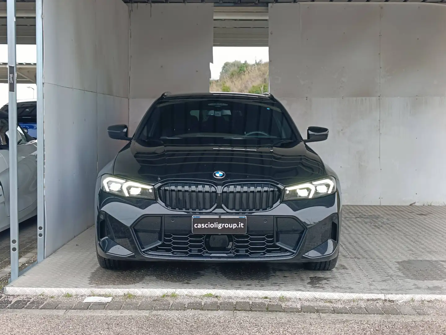 BMW 320 d mhev 48V xdrive MSport auto Gris - 2