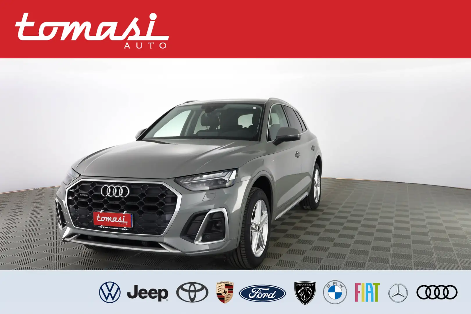 Audi Q5 40 TDI 204CV quattro S tronic S line VIRTUAL COCKP Grigio - 1