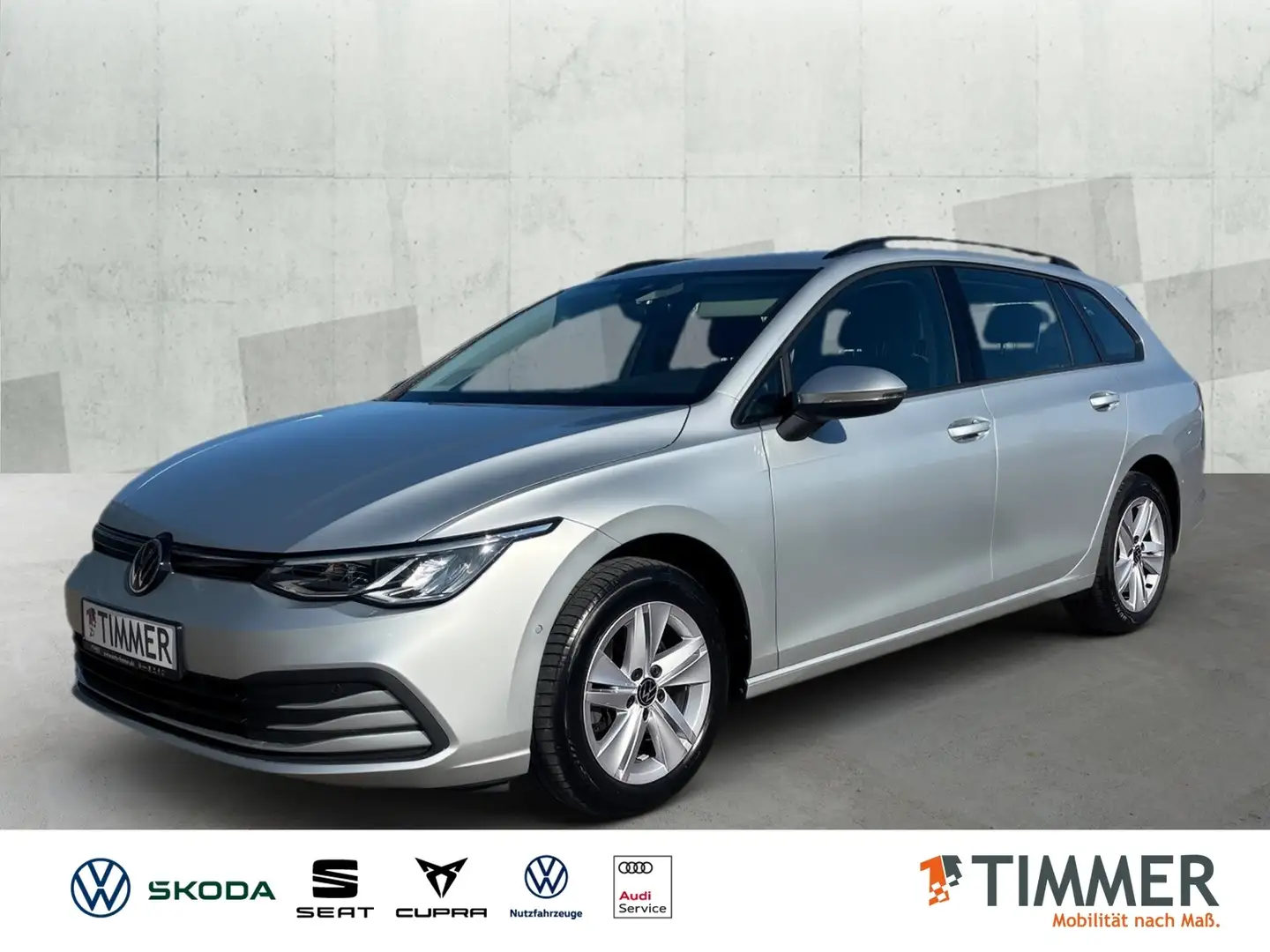 Volkswagen Golf Variant VIII Variant 2.0 TDI DSG LIFE *LED *ACC *APP *NAV Argent - 1