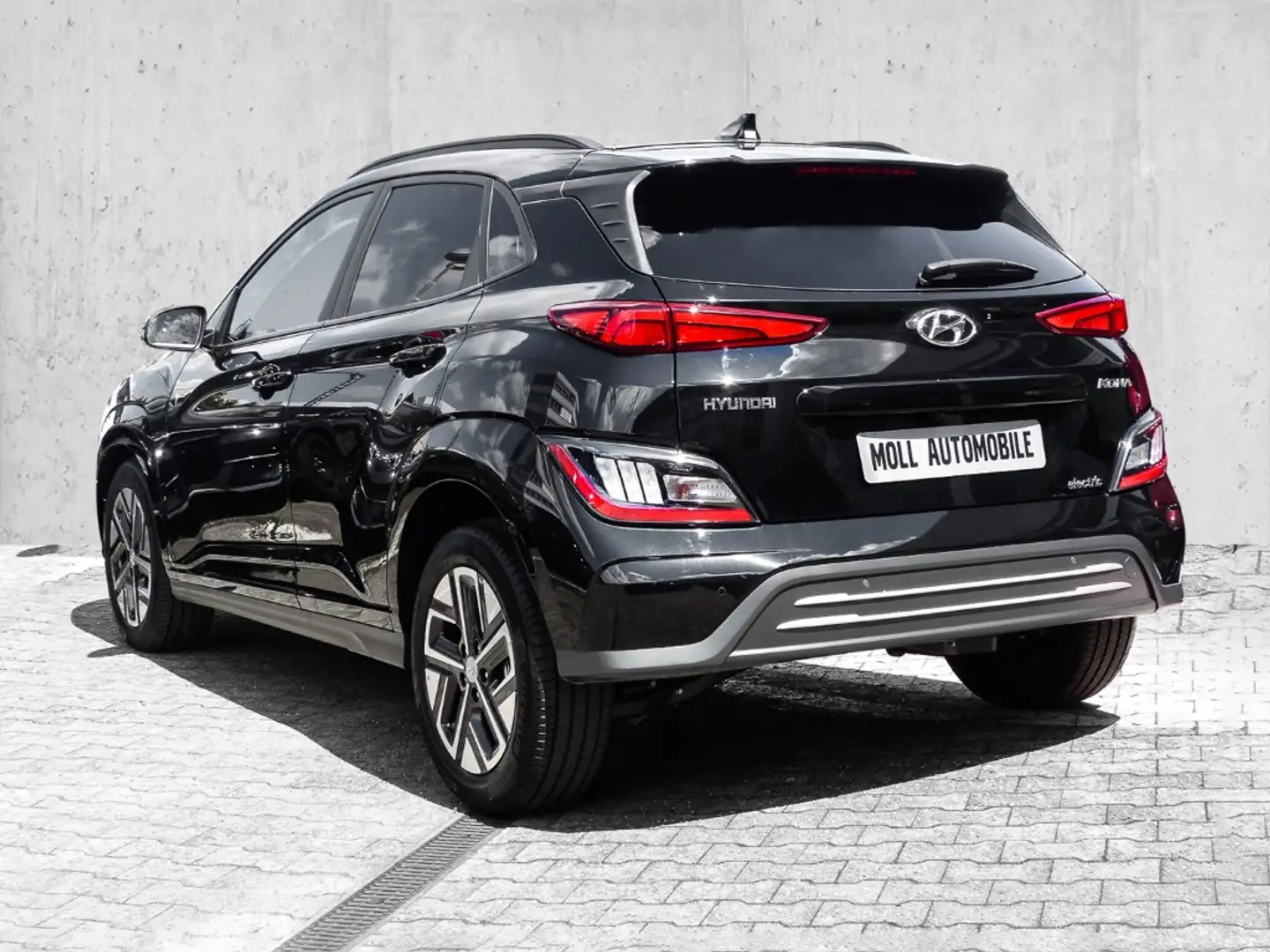 Hyundai KONA Elektro Advantage-Paket Navi Klimaaut. Apple Kamer Schwarz - 2