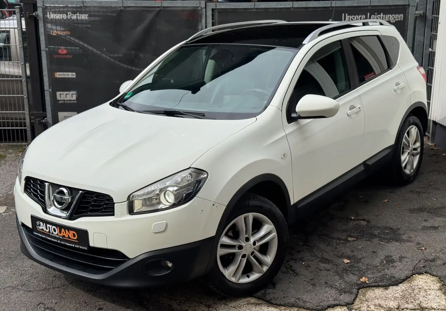 Nissan Qashqai Tekna 2.0l XENON*2.HAND*NAVI*KAMERA*PANO Weiß - 2