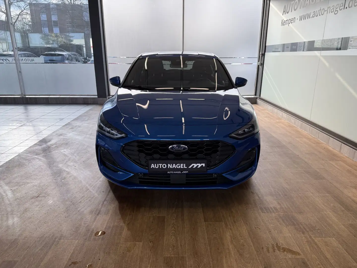 Ford Focus Focus 1.0 MHEV ST-Line X +LED+NAVI+ACC+Kamera+ BC Bleu - 2