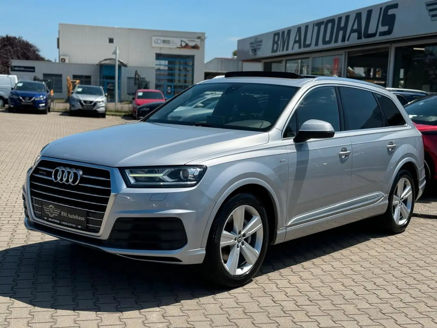 Audi Q7 3.0TDI QUATTRO"S-LINE-PLUS"7-SITZE*PANO*VIRTU Silber - 2