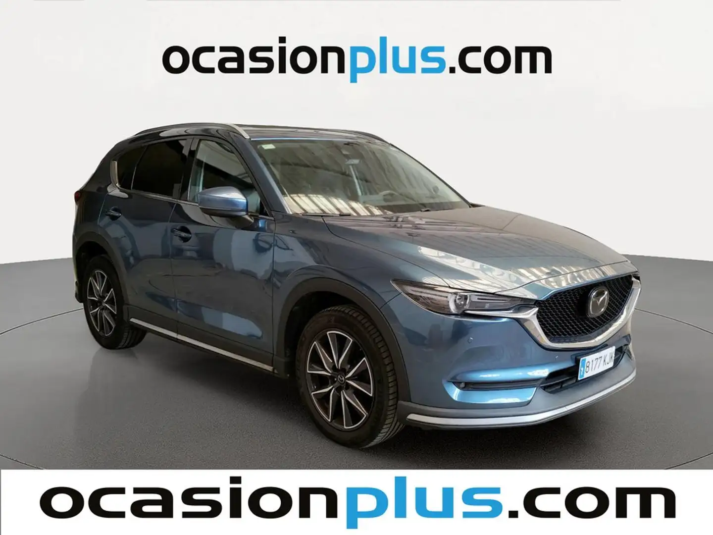 Mazda CX-5 2.5 Zenith Cruise+Roof+Black Leather 4WD Aut. 143k Azul - 2