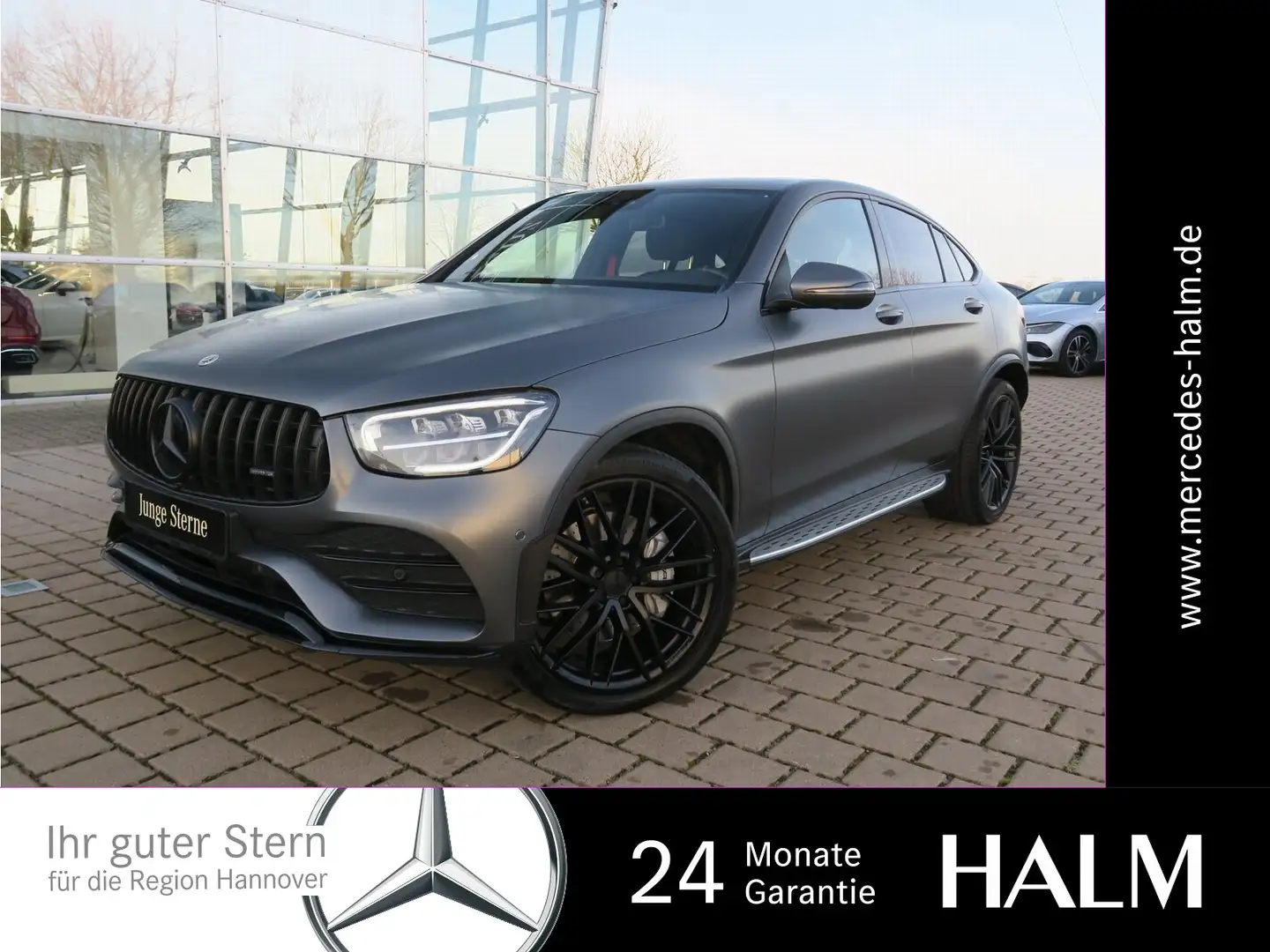 Mercedes-Benz GLC 43 AMG AMG GLC 43 4M Coupé Perform matt foliert Grau - 1