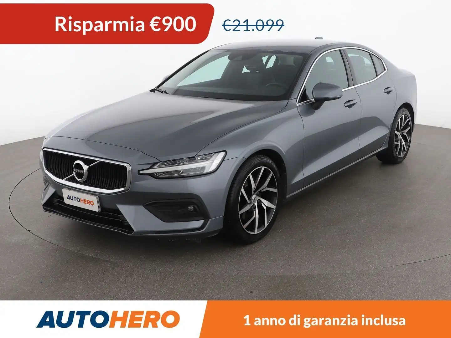 Volvo S60 2.0 T4 Business Plus Gris - 1