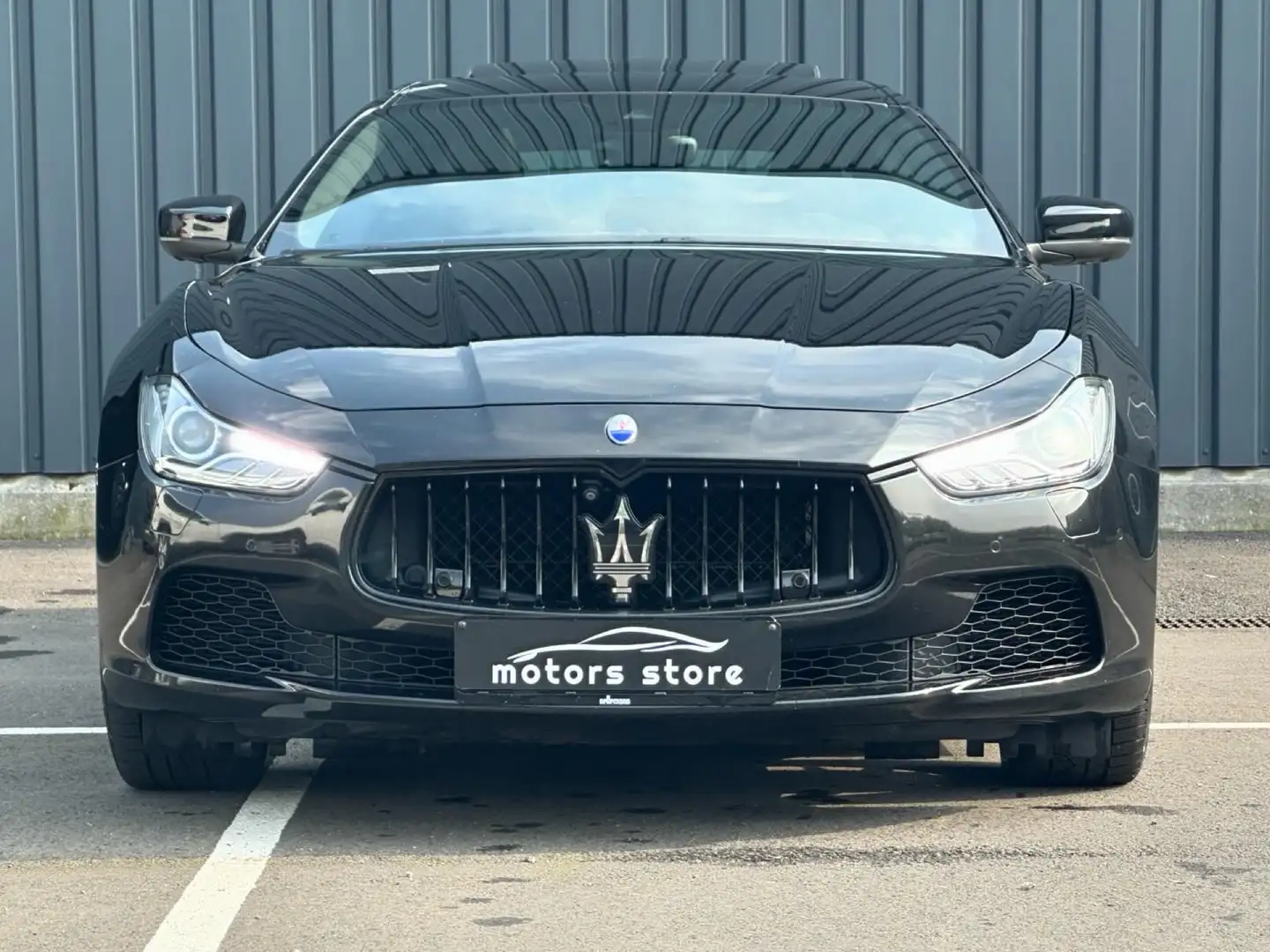 Maserati Ghibli 3.0 V6 BiTurbo S Q4//102000 km///full option Zwart - 1