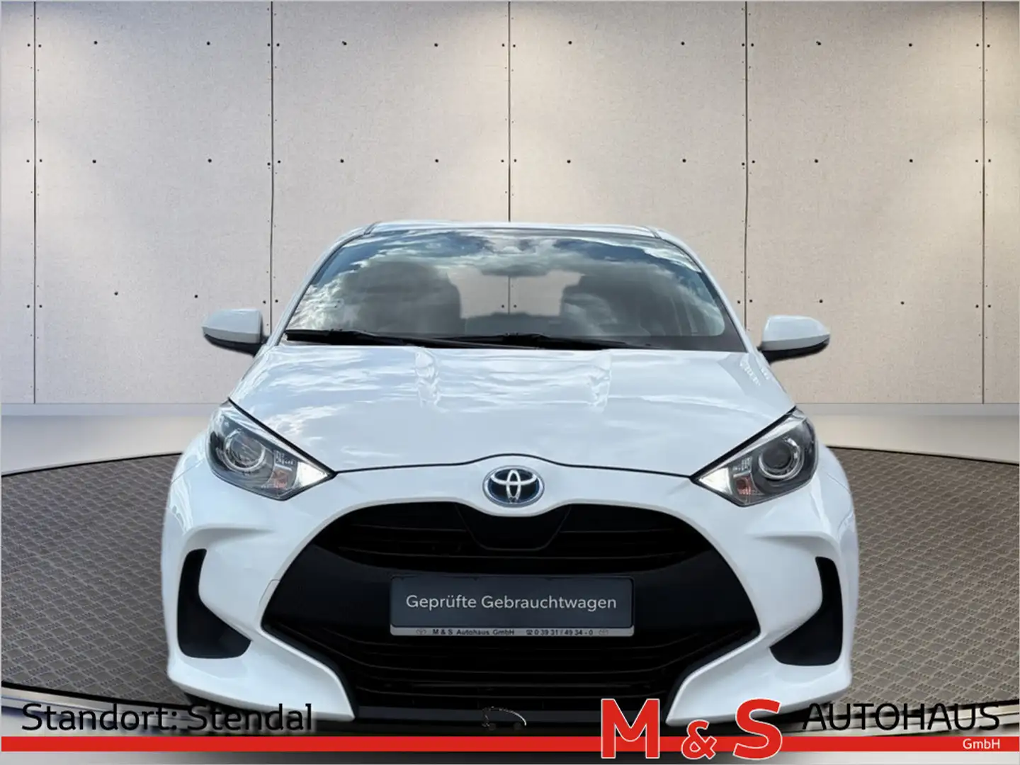 Toyota Yaris 1.5 Hybrid Comfort KLIMA RÜCKFAHRKAMERA Weiß - 2