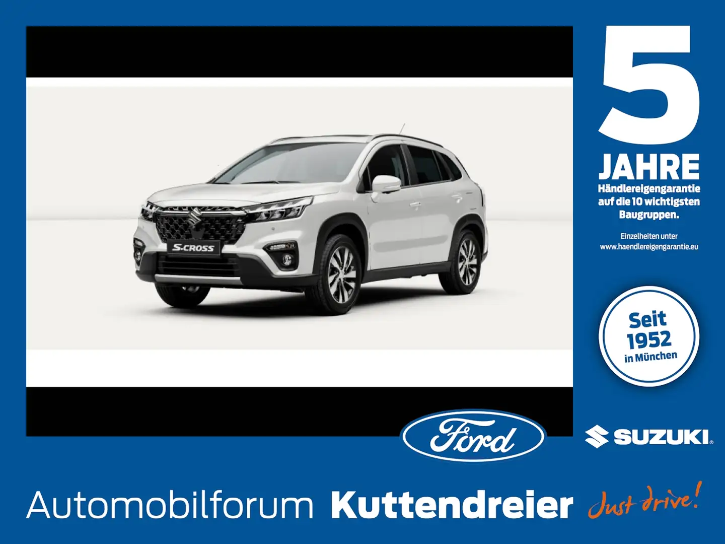 Suzuki S-Cross 1.4 Boosterjet Comfort +AllGrip Klima.Nav Wit - 1