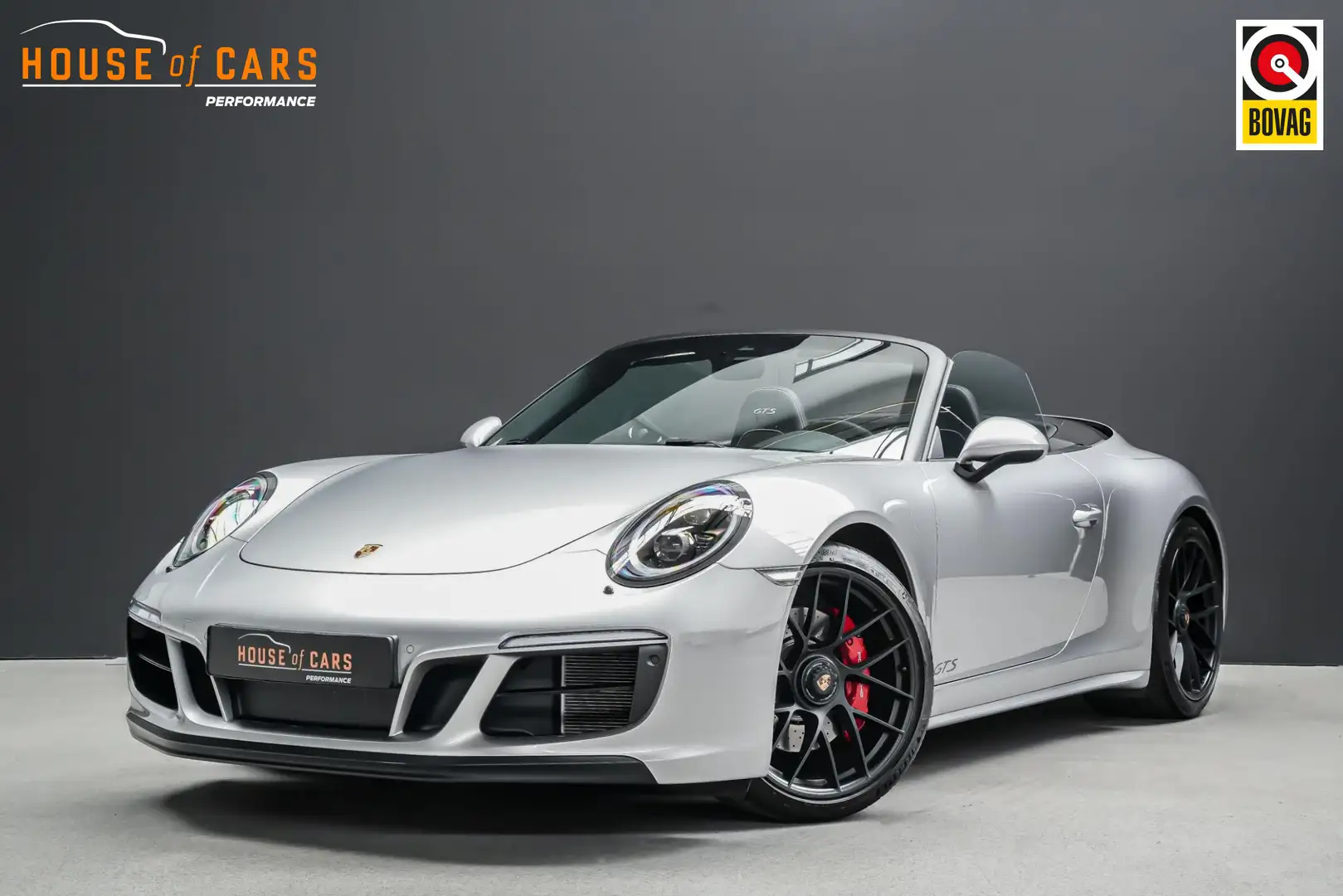 Porsche 991 Cabrio 3.0 Carrera 4 GTS |Org. Nederlands|LED kopl Grijs - 1