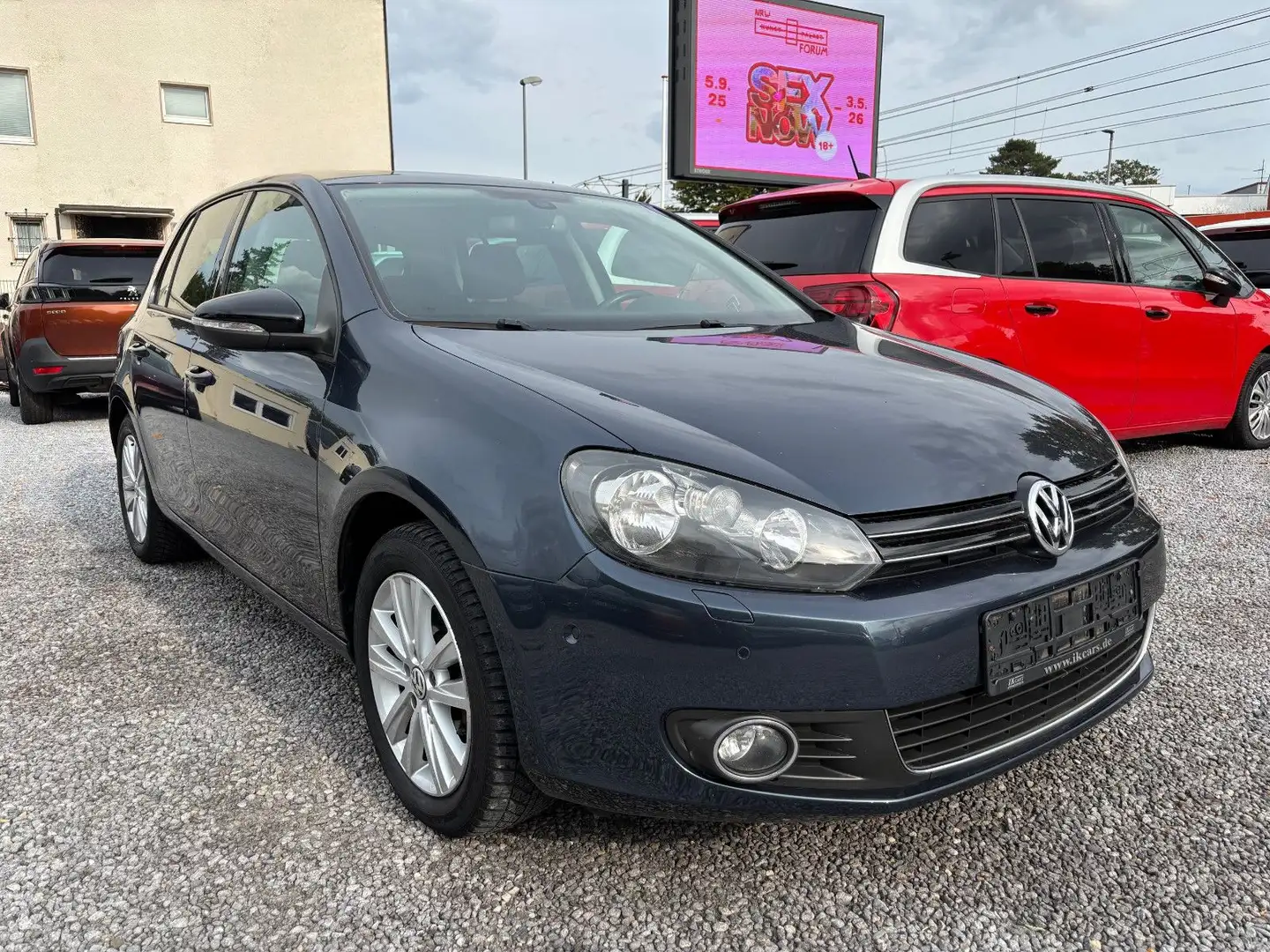 Volkswagen Golf VI Style BlueM ALU NAVI ALCANTARA WEBASTO Blauw - 1