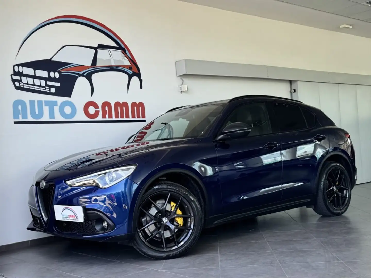 Alfa Romeo Stelvio 2.2 Turbodiesel 210 CV AT8 Q4 B-Tech Blu/Azzurro - 1