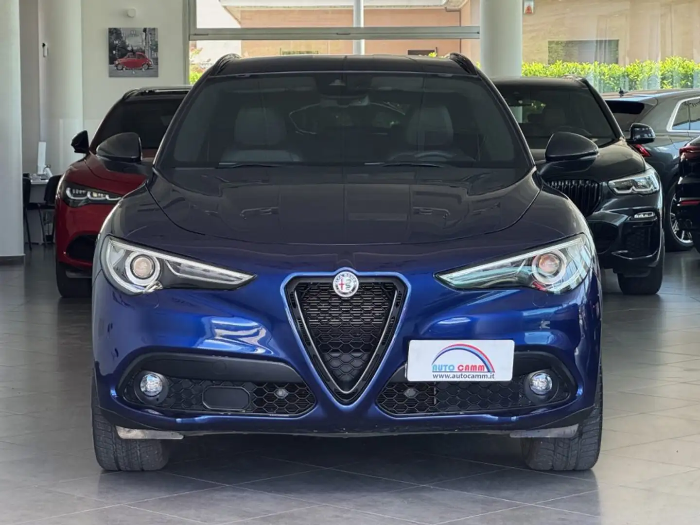Alfa Romeo Stelvio 2.2 Turbodiesel 210 CV AT8 Q4 B-Tech Blu/Azzurro - 2