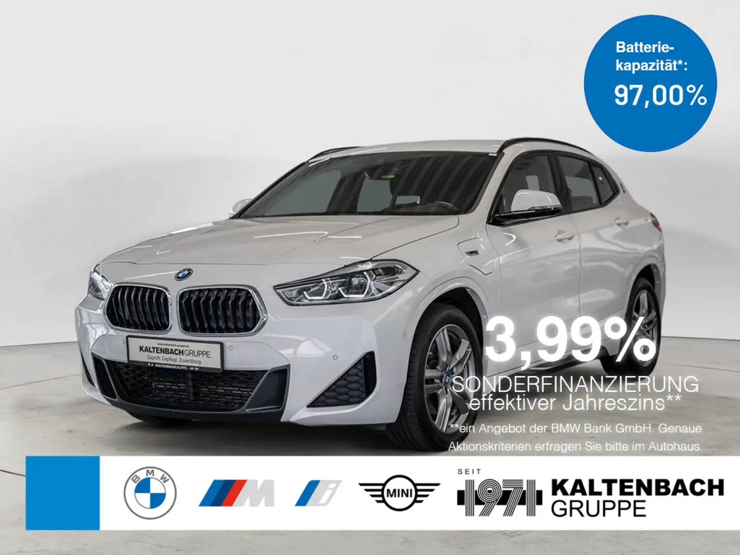 BMW X2 xDrive 25e M-Sport LED NAVI SHZ PDC KLIMA Blanc - 1