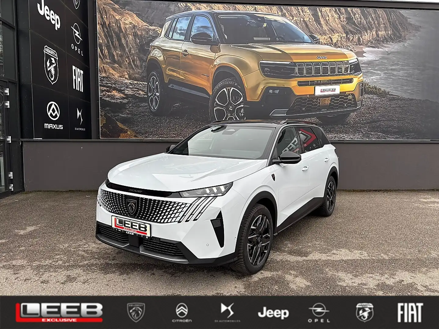 Peugeot 5008 mHEV 145 e-DCS6 GT Aut. inkl. 7-Sitze, New Uzir... Weiß - 1