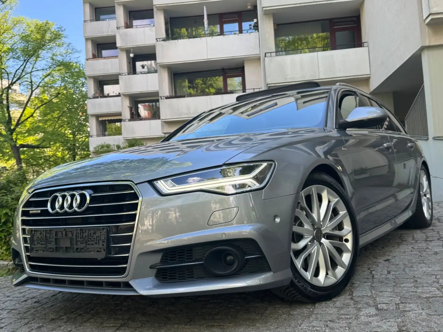 Audi A6 3.0 TDI quatt. S-LINE/PANO/ACC/HUD/BOSE/MATRI Grau - 2