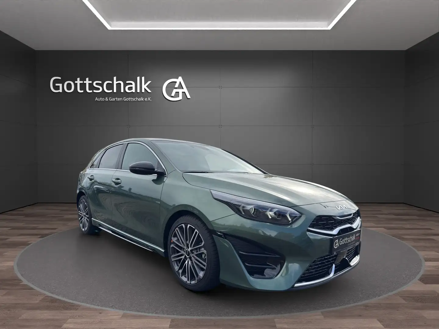 Kia Ceed / cee'd 1.5 T-GDI 140 PS DCT GT-line *Pano*Leder*Tech* Grün - 2
