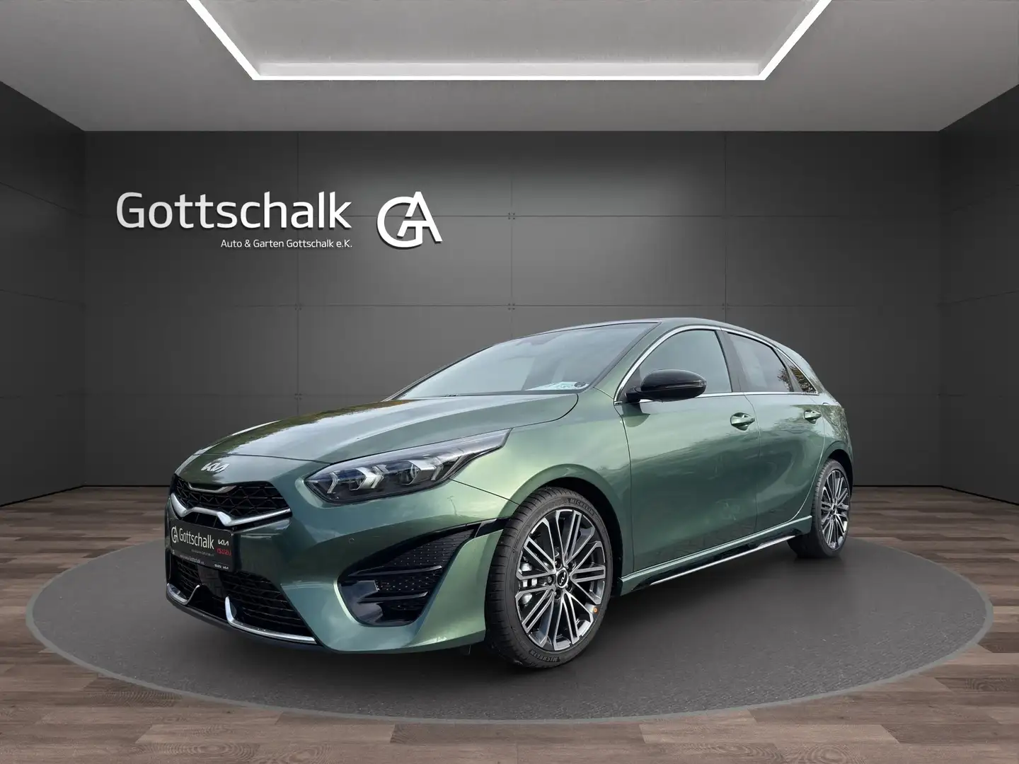 Kia Ceed / cee'd 1.5 T-GDI 140 PS DCT GT-line *Pano*Leder*Tech* Grün - 1