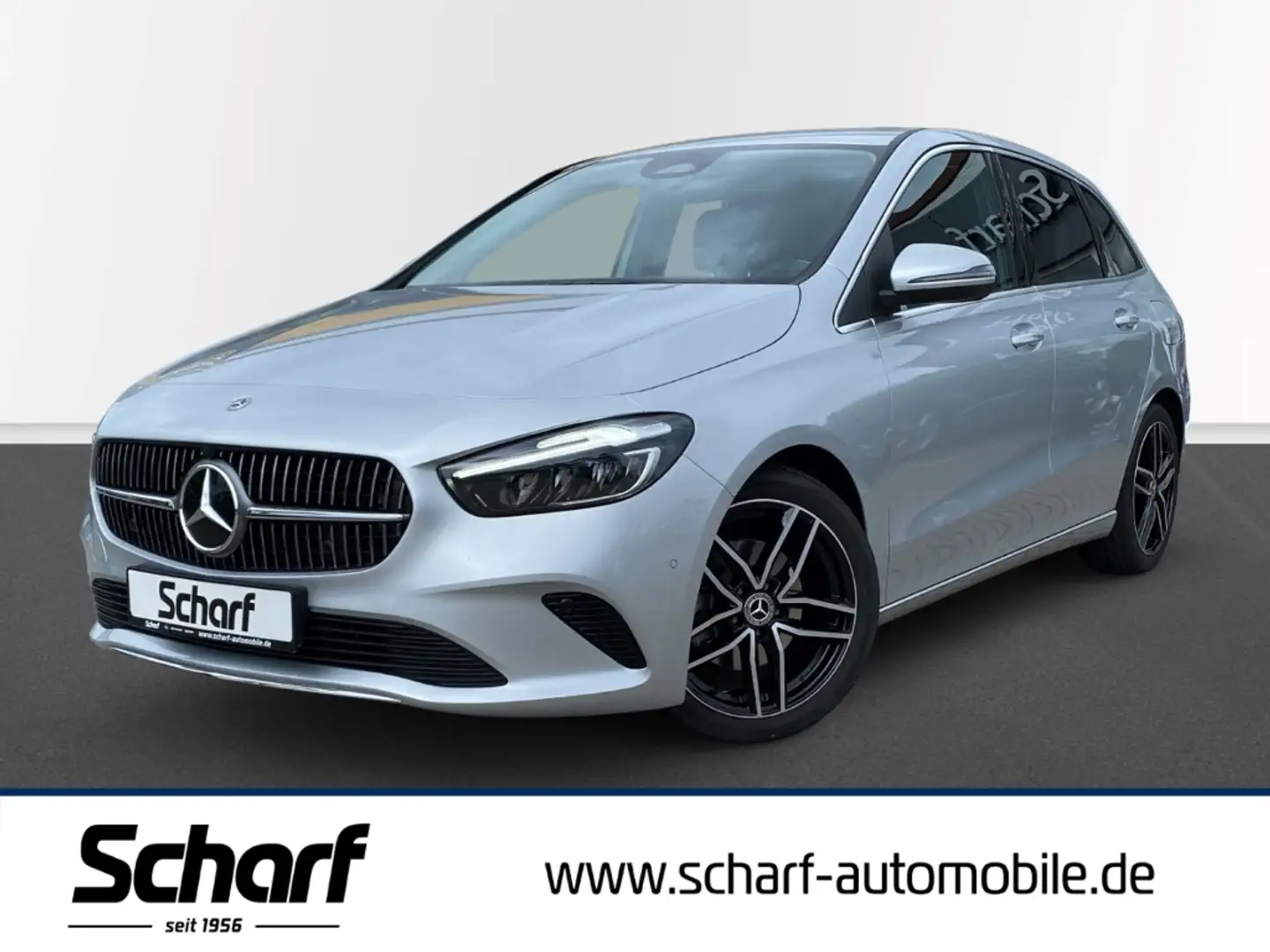 Mercedes-Benz B 200 AT Progressive Navi LED AC/A Rü.CAM SHZ LHZ LM DAB Silber - 1