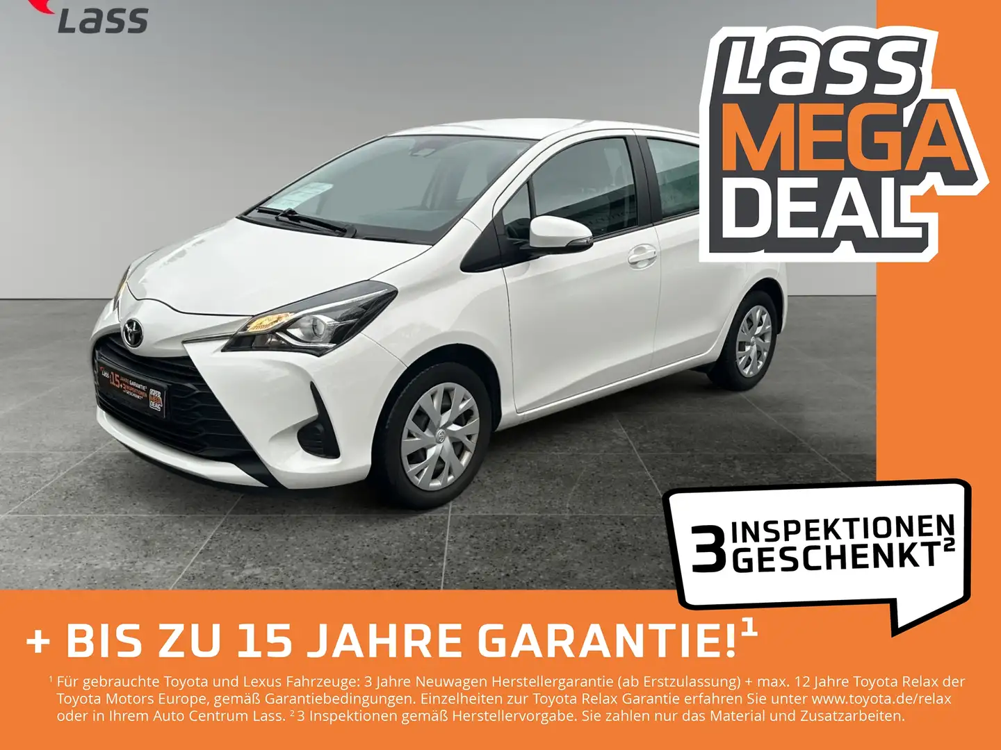 Toyota Yaris 1.5 Comfort Facelift Fernlichtass. Kam. Wit - 1