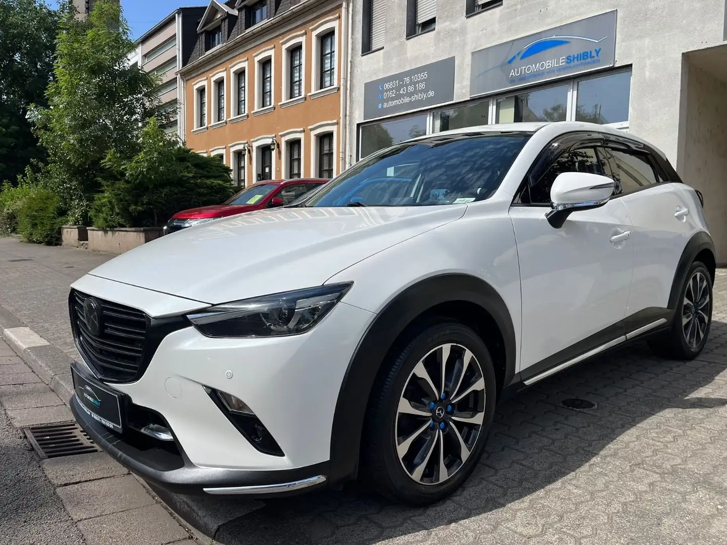 Mazda CX-3 Prime-Line, 2.0 Leder, LED, Head-Up Weiß - 1