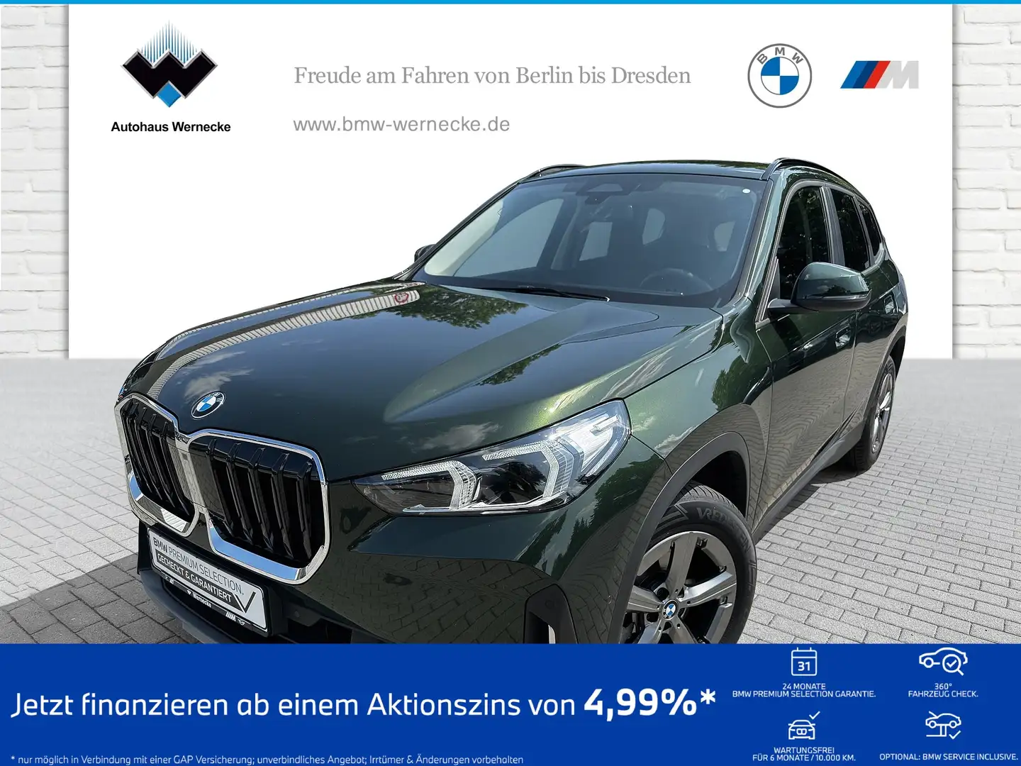BMW X1 sDrive18i SAV HK HiFi DAB LED Komfortzg. Shz Groen - 1