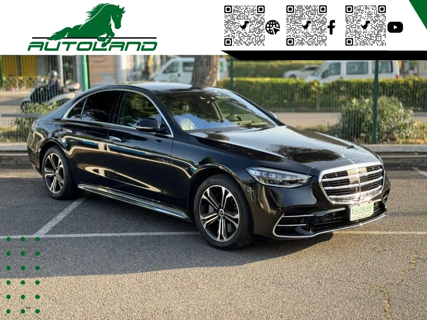 Mercedes-Benz S 400 d 4Matic Premium Plus Uniprò Iva Esposta Nero - 2