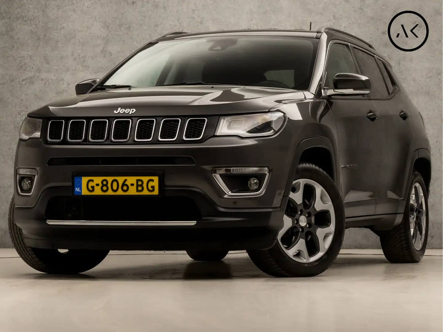 Jeep Compass 1.4 MultiAir Limited 141Pk (APPLE CARPLAY, GROOT N Grijs - 1